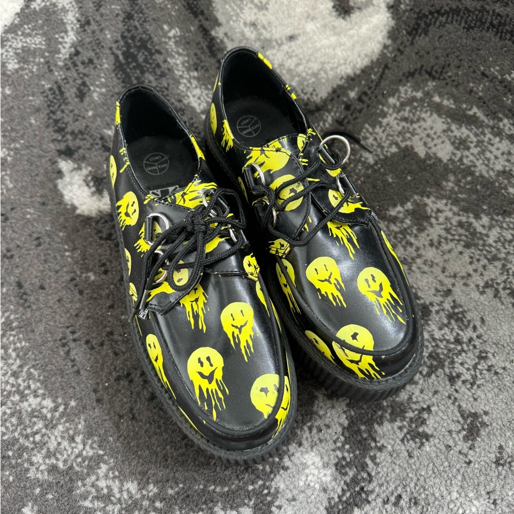 TUK Happy Trip Melted Smiley Creepers